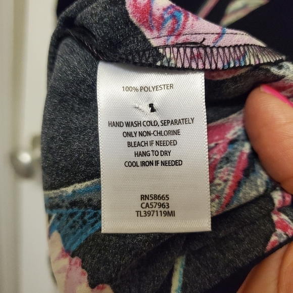 NWT Leith Floral Print A-Line Mini Dress Size Small Retail $49.00 - Picture 12 of 13